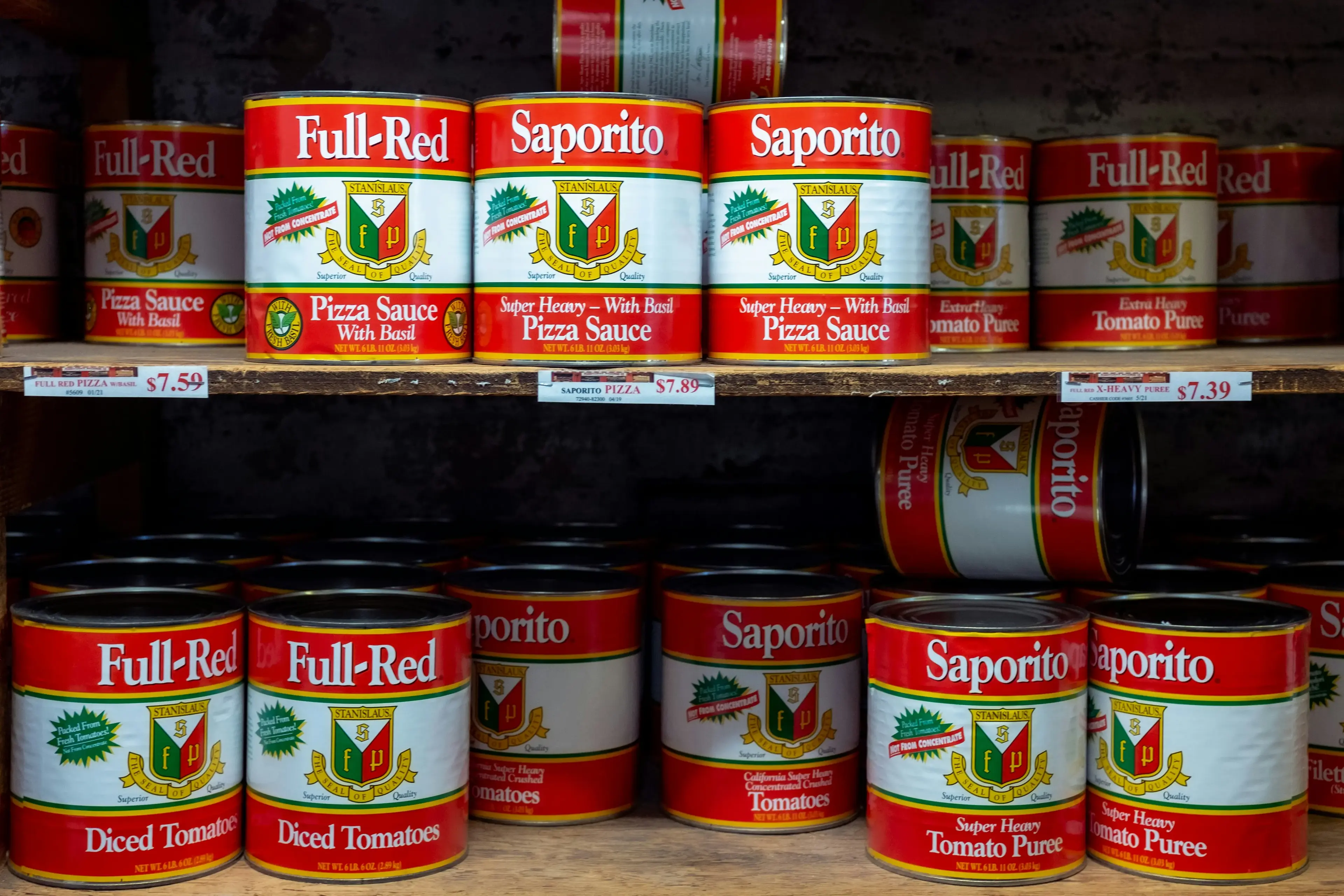 Canned goods